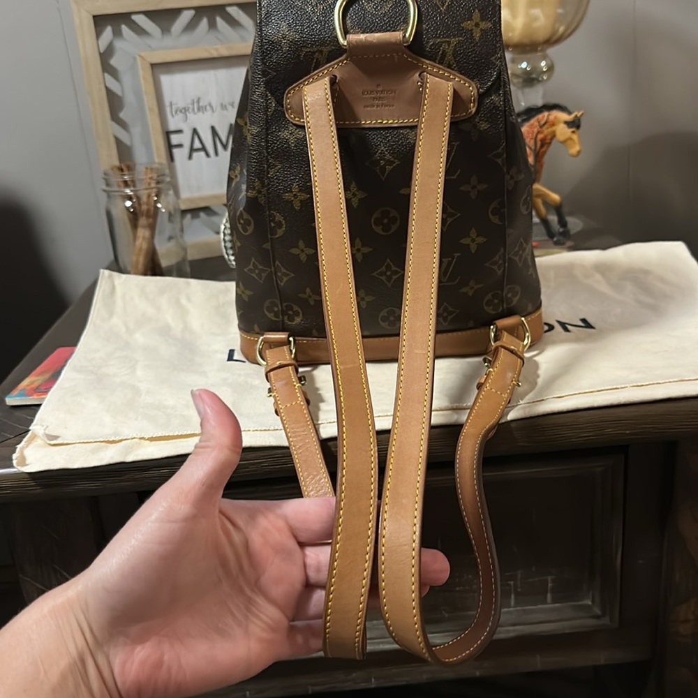 Louis Vuitton monogram montsouris mm bag only - Picture 14 of 17